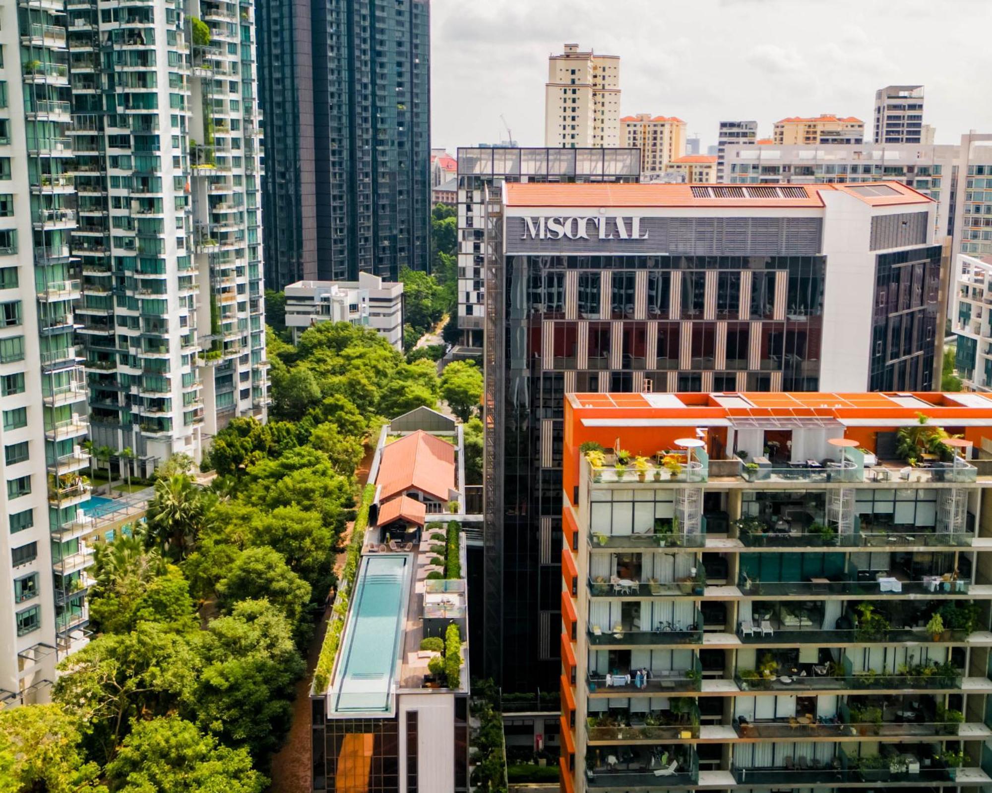 Hotel M Social Singapur Exterior foto